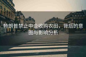 特朗普禁止中企收購(gòu)農(nóng)田，背后的意圖與影響分析
