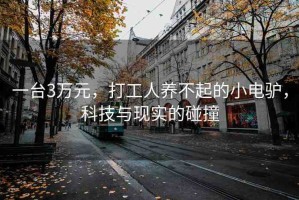 一臺3萬元，打工人養(yǎng)不起的小電驢，科技與現(xiàn)實的碰撞