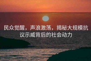 民眾覺醒，聲浪激蕩，揭秘大規(guī)模抗議示威背后的社會(huì)動(dòng)力