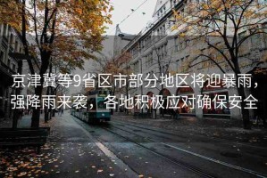 京津冀等9省區(qū)市部分地區(qū)將迎暴雨，強降雨來襲，各地積極應對確保安全