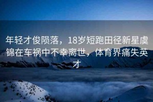 年輕才俊隕落，18歲短跑田徑新星虞錦在車禍中不幸離世，體育界痛失英才