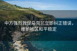 中方強(qiáng)烈敦促烏克蘭立即糾正錯(cuò)誤，維護(hù)地區(qū)和平穩(wěn)定