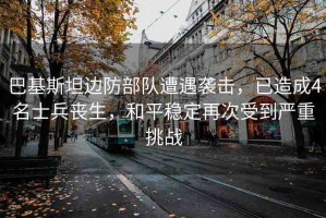 巴基斯坦邊防部隊遭遇襲擊，已造成4名士兵喪生，和平穩(wěn)定再次受到嚴重挑戰(zhàn)
