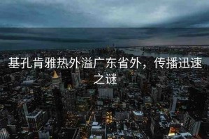 基孔肯雅熱外溢廣東省外，傳播迅速之謎