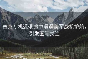 普京專機返俄途中遭遇美軍戰(zhàn)機護航，引發(fā)國際關注