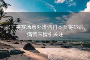 張子宇賽場意外遭遇日本女將戳眼，痛苦表情引關注