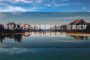 年輕人巧手改造奇葩房型，逆襲成夢中情房引網(wǎng)友熱議