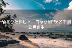 緬北蒼茫夜色下，白家悲劇致6名中國公民喪生