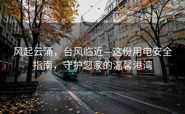 風(fēng)起云涌，臺風(fēng)臨近—這份用電安全指南，守護您家的溫馨港灣