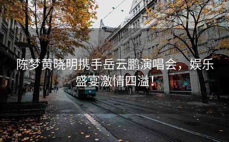 陳夢黃曉明攜手岳云鵬演唱會，娛樂盛宴激情四溢！