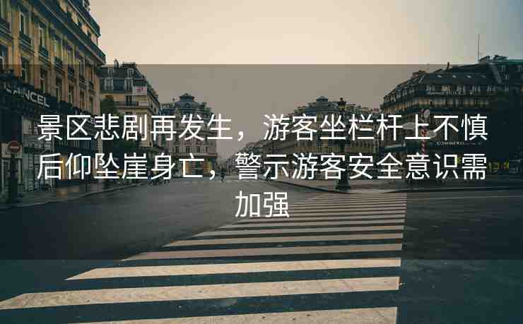 景區(qū)悲劇再發(fā)生，游客坐欄桿上不慎后仰墜崖身亡，警示游客安全意識(shí)需加強(qiáng)