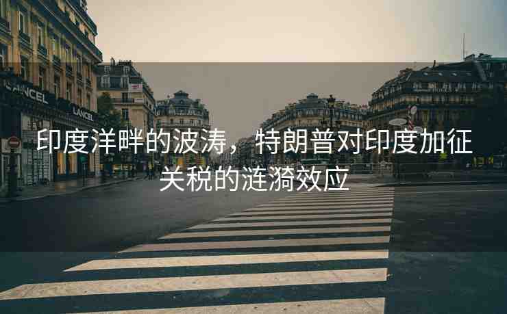 印度洋畔的波濤，特朗普對印度加征關(guān)稅的漣漪效應