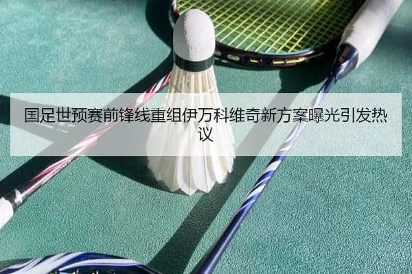 国足世预赛前锋线重组伊万科维奇新方案曝光引发热议