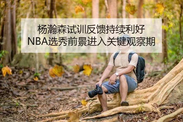 杨瀚森试训反馈持续利好 NBA选秀前景进入关键观察期