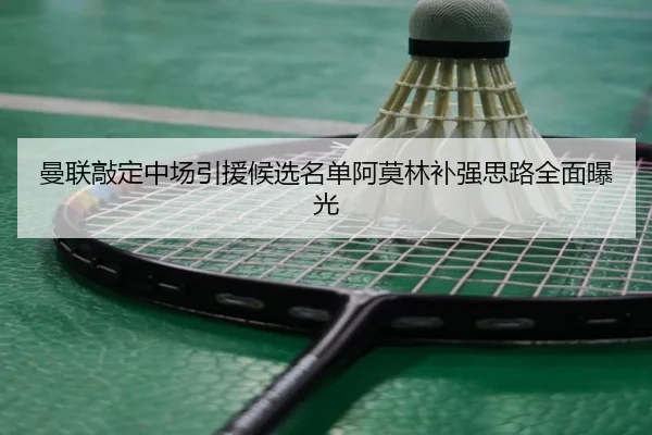 曼联敲定中场引援候选名单阿莫林补强思路全面曝光